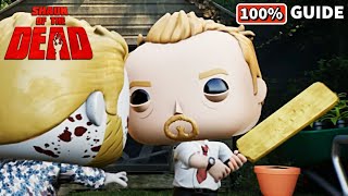 Funko Fusion  Shaun of the Dead 100 All Collectibles Guide Secret Level [upl. by Aiasi410]