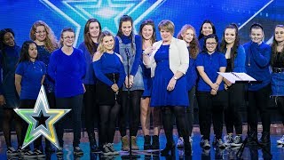 The DeafTones beautifully perform Ed Sheeran classic  Auditions Week 3  Ireland’s Got Talent 2018 [upl. by Ardyaf616]