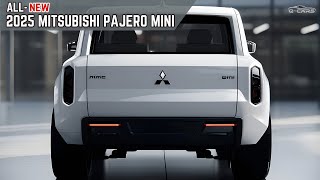 New 2025 Mitsubishi Pajero Mini Unveiled  The LongAwaited Small OffRoad Vehicle [upl. by Oicnedurp]