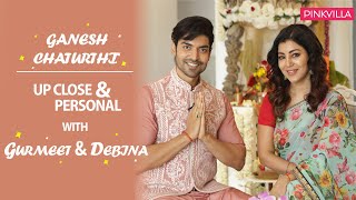 Gurmeet Choudhary and Debina Bonnerjee on Ganesh Chaturthi Going EcoFriendly amp Visarjan Plans [upl. by Zurc]