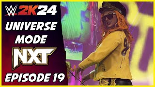 WWE 2K24  Universe Mode  NXT Episode 19 [upl. by Gayla]