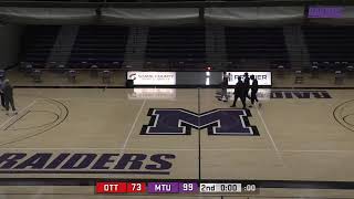 Mens Basketball Mount Union vs Otterbein [upl. by Ajnotal]