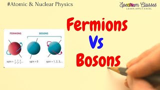 Fermions Vs Bosons Spin Statistical Theorem Particle Physics [upl. by Gretta]