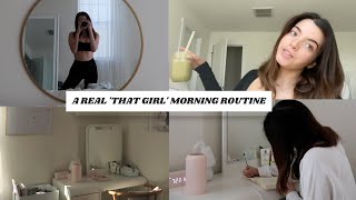 MY REALISTIC MORNING ROUTINE HOW TO BE THAT GIRL 2022 [upl. by Romilly227]