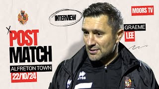 Post Match  Graeme Lee  Alfreton Town A [upl. by Stephenson]