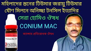 Conium Mac the Homeopathic Anasthesia  শক্ত টিউমারের অব্যর্থ ঔষধ  Dr SP Goswami [upl. by Yentihw]