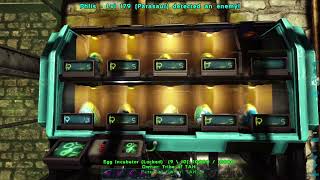 ARK Survival Evolved Day 107 on the Lost Island setting up the Egg Incubator [upl. by Eekaz851]