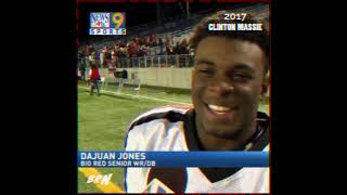 2017 🏈 Dajuan Jones postgame interview 🆚 ClintonMassie  State Championship highschoolfootball [upl. by Aser]