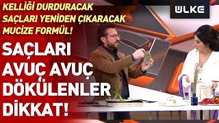 Saçları dökülenler dikkat Kelliği durduracak saçlarınızı yeniden çıkaracak mucize formül [upl. by Solly445]