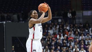 AUDIO Sarah Strong  UConn womens basketball Big East Media Day  102324 [upl. by Zanze]