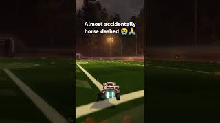 I was trying to speed flip bro 😭🙏 rocketleague automobile [upl. by Ellecrad]