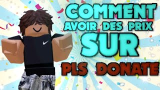 COMMENT AVOIR DES PRIX SUR PLS DONATE [upl. by Novj126]