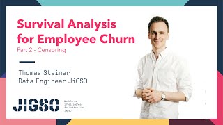 Survival Analysis for Employee Churn  Part 2 Censoring [upl. by Zurek]