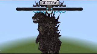 GODZILLA MINUS ONE IN MINECRAFT [upl. by Krystalle683]