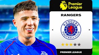 I Rebuilt RANGERS in the PREMIER LEAGUE [upl. by Burton]