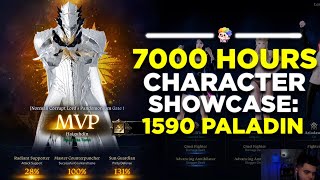 Lost Ark 7000 Hours Character Showcase 1590 Paladin [upl. by George]