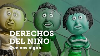 Serie de animación sobre los derechos del niño  Que nos oigan  Derecho a ser escuchados [upl. by Lihp425]