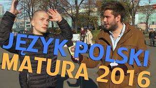 Matura 2016 Język Polski  szybka powtórka [upl. by Moritz]