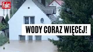 Wody CORAZ WIĘCEJ Mieszkańcy obawiają się że będzie gorzej niż podczas powodzi 1997 r  FAKT [upl. by Gautious]