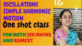 oscillations  one shot class for both JEE main and EAMCET [upl. by Osterhus]