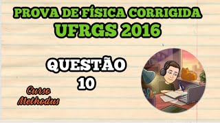 10 de 2016 da prova de física da UFRGS  Um objeto sólido é colocado em um recipiente que contém [upl. by Anselmo]