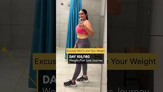 Excuses or Fitness Your Choice Day 105180 of WeightFat Loss Journey fatlossjourney weightloss [upl. by Ainahs]