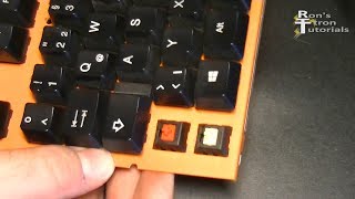 HOW TO REPLACE KAILH KEYSWITCH ON MECHANICAL KEYBOARD DETAIL RAZER CHERRY MX CLONE CHANGE SWAP [upl. by Susanna]