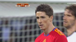 Fernando Torres vs Germany World Cup 2010 HD 720p [upl. by Omrellig444]