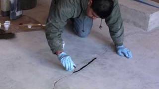 Garage Floor Installation Testimonial St Louis MO Decorative Concrete Resurfacing [upl. by Mages]