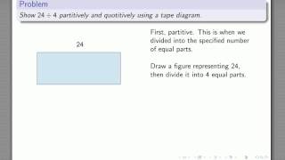 Partitive and Quotitive Division [upl. by Bucella296]