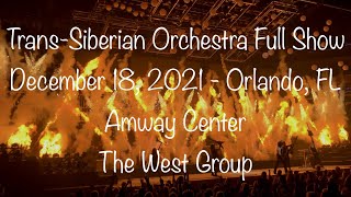 TransSiberian Orchestra Full 4K Concert  Orlando FL 12182021 8pm [upl. by Antoinetta600]