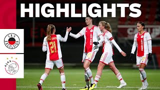 ➕ 3  Highlights Excelsior Vrouwen  Ajax Vrouwen  Azerion Vrouwen Eredivisie [upl. by Nyrual]