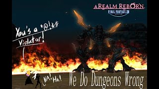 FFXIV We Do Dungeons Wrong  Ifrit [upl. by Netsirk47]