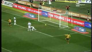 Cuadrado Goal  Lecce Siena 41  HQ [upl. by Eenet]