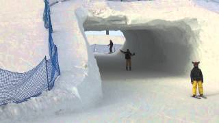 Dolomiti Superski Italy Snow Park [upl. by Oreves]