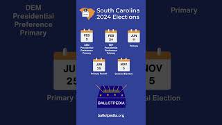 South Carolina 2024 Election Dates [upl. by Eldreeda]