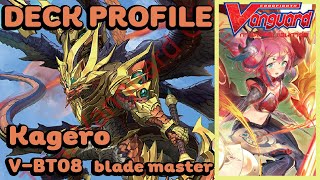 Deck profile Kagero dragonic blademaster VBT 08 [upl. by Varion]