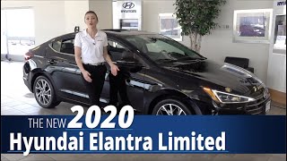 Review New 2020 Hyundai Elantra Limited  St Paul Mpls Inver Grove Heights Bloomington MN [upl. by Adnilrev975]