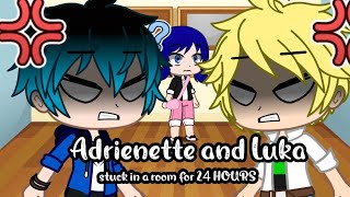 Adrienette and Luka stuck in a room for 24 hours  MLB  • Gacha Club •  Original [upl. by Nove458]