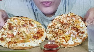 EATINGONIONCAPSICUMTOMATO PIZZAEATING SOUNDBIG BITESMUKBANG [upl. by Nick]