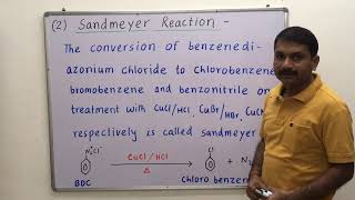 Simple Learning Trick For 1 Diazotization Reaction 2 Sandmeyer Reaction 3 Gattermann Reaction [upl. by Turro301]