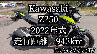 Kawasaki Z250 ピカピカ低走行車両 [upl. by Maidy879]