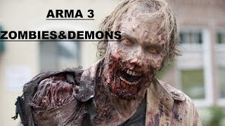 WORLD WAR Z IN ARMA 3  ZOMBIES amp DEMONS MOD [upl. by Lisabeth]