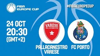 MISTAKE  Pallacanestro Varese ITA v FC Porto POR  FIBA Europe Cup 201819 [upl. by Ynaffet2]