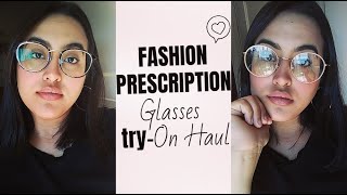 FASHIONABLE AND AFFORDABLE GLASSES FOR WOMEN  GLASSES USA TRYON HAUL [upl. by Durwin]