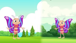 तितली उड़ी उड़ ना सकी  Titli Udi Ud Na Saki  Hindi Rhymes  Kids Videos  Best Kids Rhymes [upl. by Lancelle925]