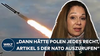 NATOVERTEIDIGUNGSFALL Russische Raketen töten zwei Polen im Grenzgebiet zur Ukraine [upl. by Warwick]