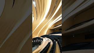 Heydar Aliyev Centre in Baku Azerbaijan🇦🇿 azerbaijan baku heydaraliyevcenter vlog art [upl. by Irem]