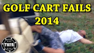 Epic Golf Cart Fails [upl. by Amalbena]