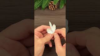 Wow Christmas Snowflake How to make Christmas ornaments Tutorial [upl. by Akenihs]